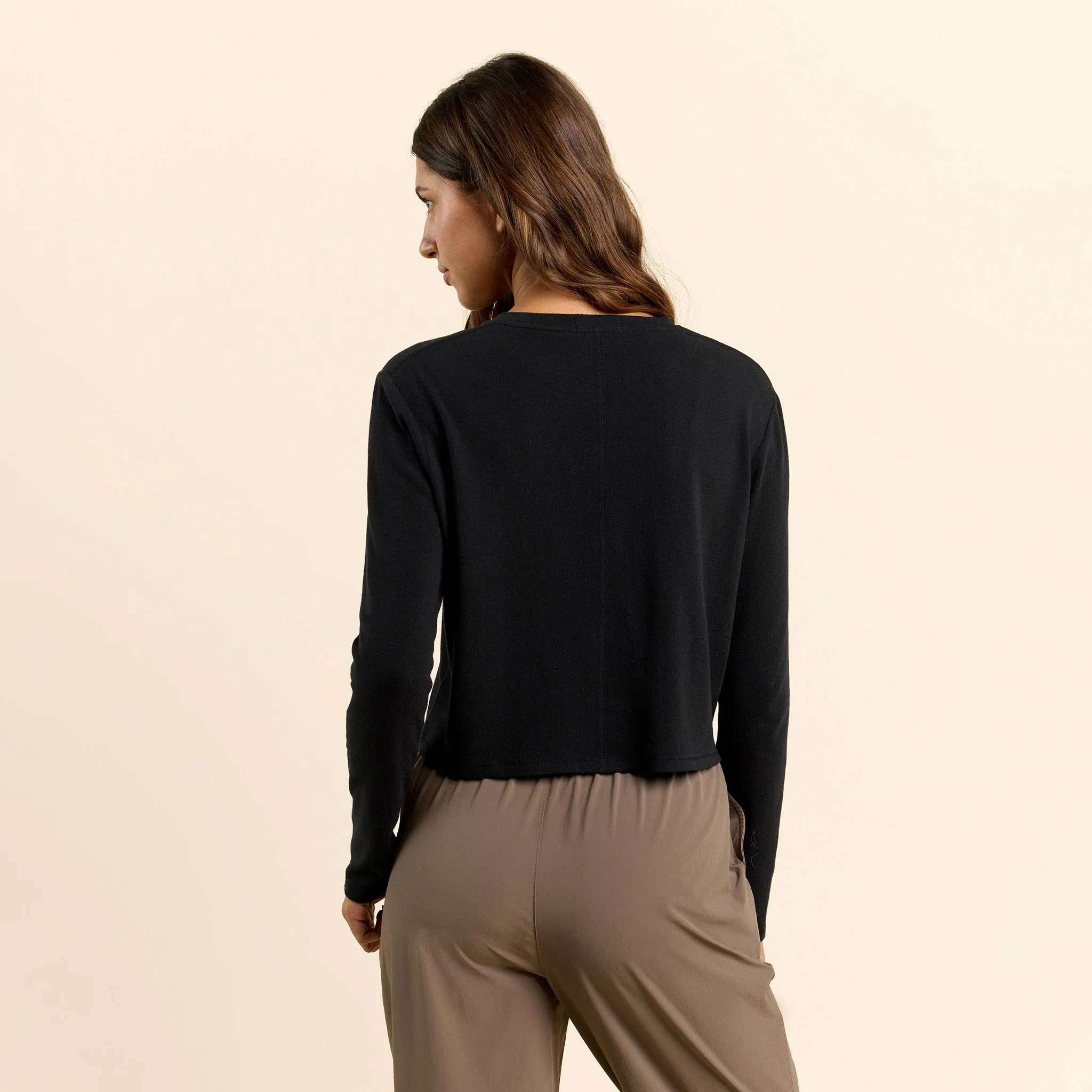 Tempo Tee | Black sold by nuuds product image thumbnail 4