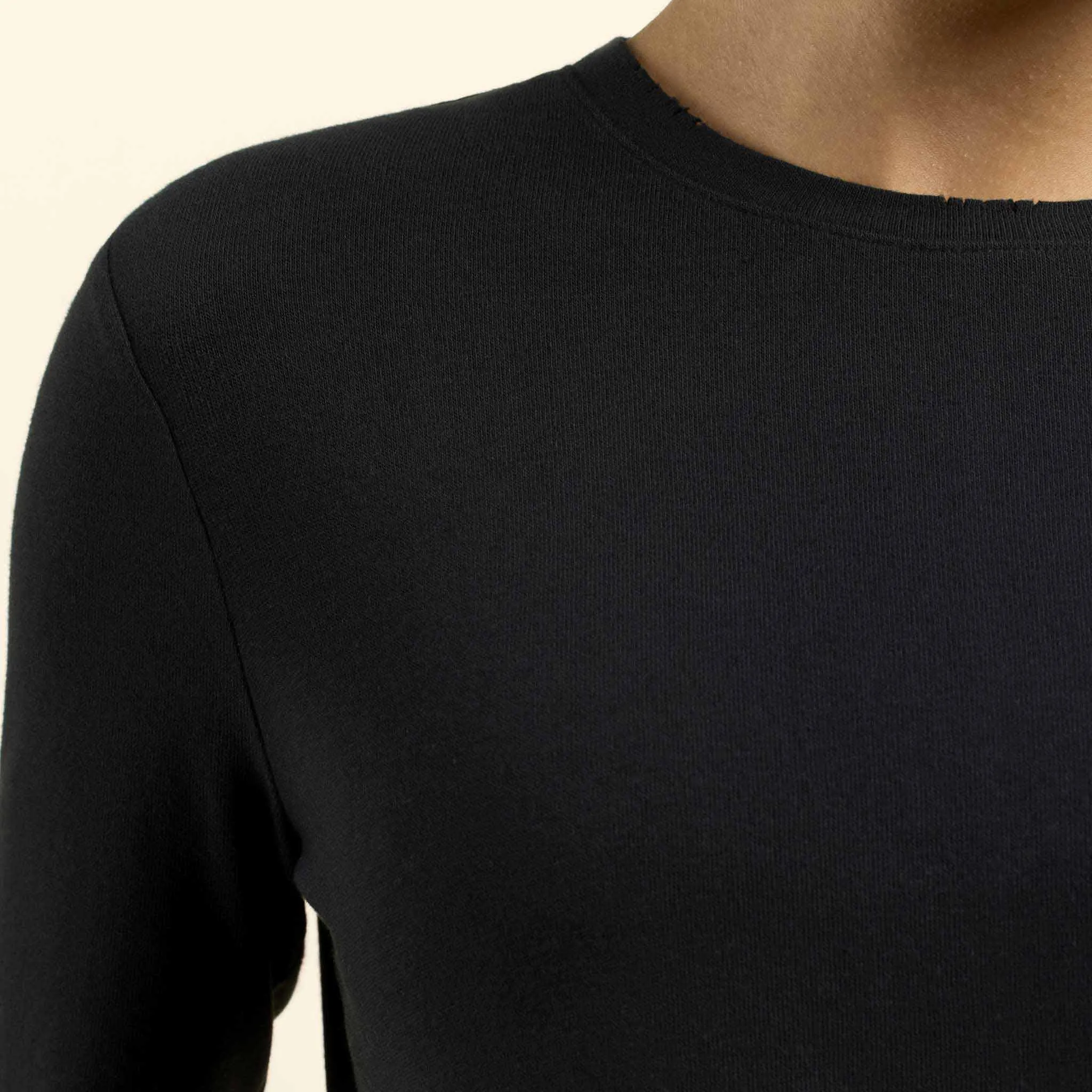 Tempo Tee | Black sold by nuuds product image thumbnail 5