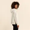 Vintage Fleece Downtime Quarter-Zip | Heather Bone sold by nuuds