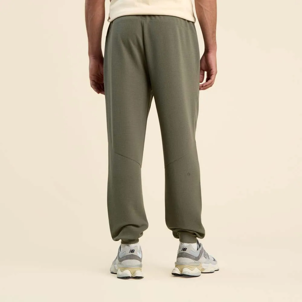 Men's Performance Waffle Jogger | Olive sold by nuuds product image thumbnail 4