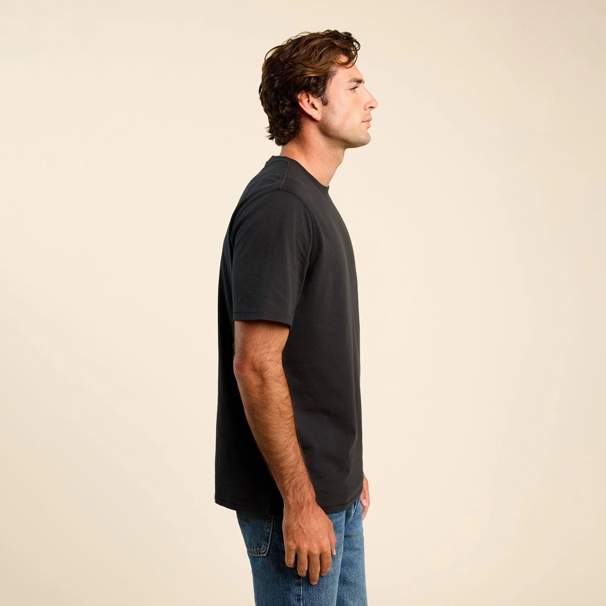 Vintage Cotton Men's Everyday T-Shirt sold by nuuds product image thumbnail 3