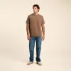 Vintage Cotton Men's Everyday T-Shirt | Mocha sold by nuuds