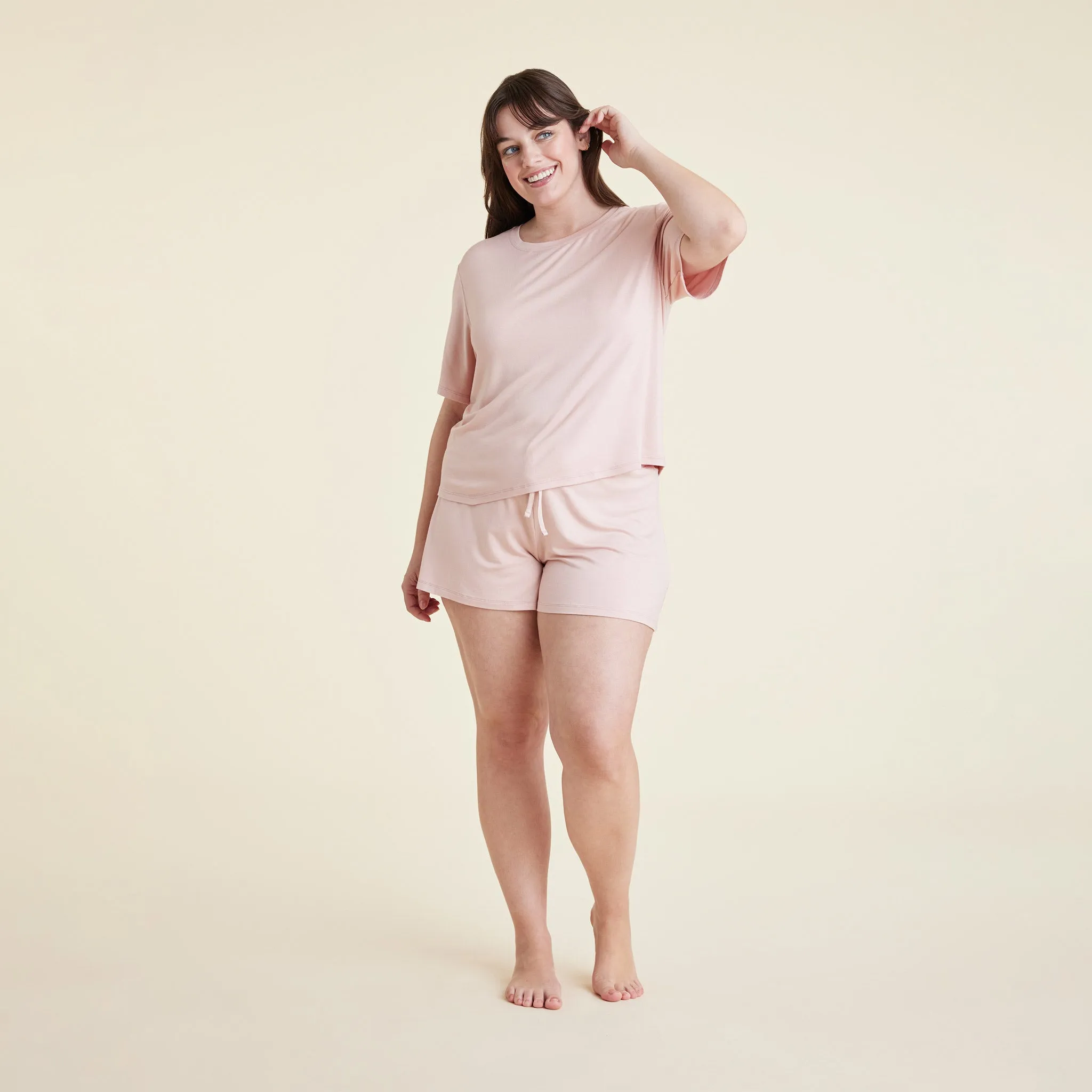 Pajama Short Set | Ribbon sold by nuuds product image thumbnail 2