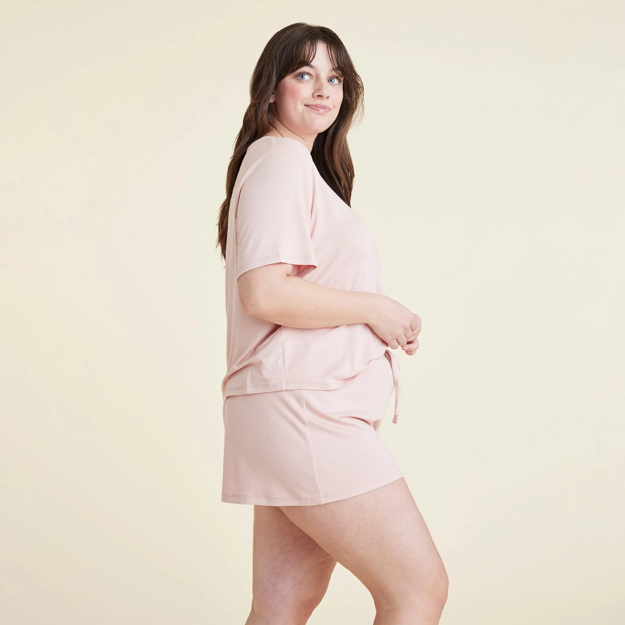 Pajama Short Set | Ribbon sold by nuuds product image thumbnail 3