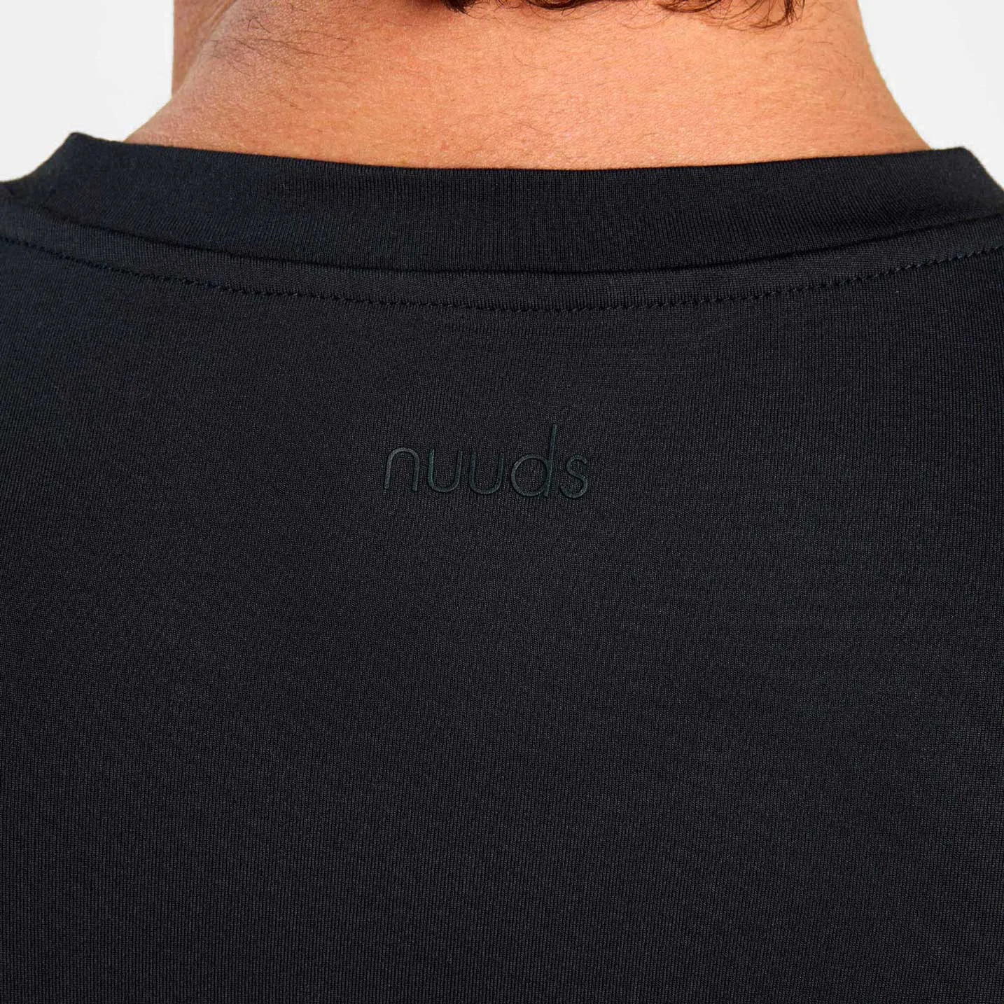 Men's Long Sleeve Movement Tee | Black sold by nuuds product image thumbnail 5