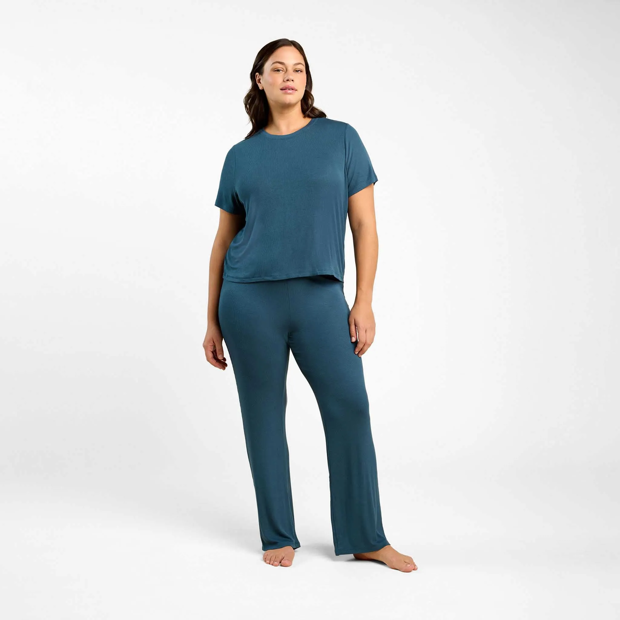 Ribbed Pajama Set | Ocean sold by nuuds