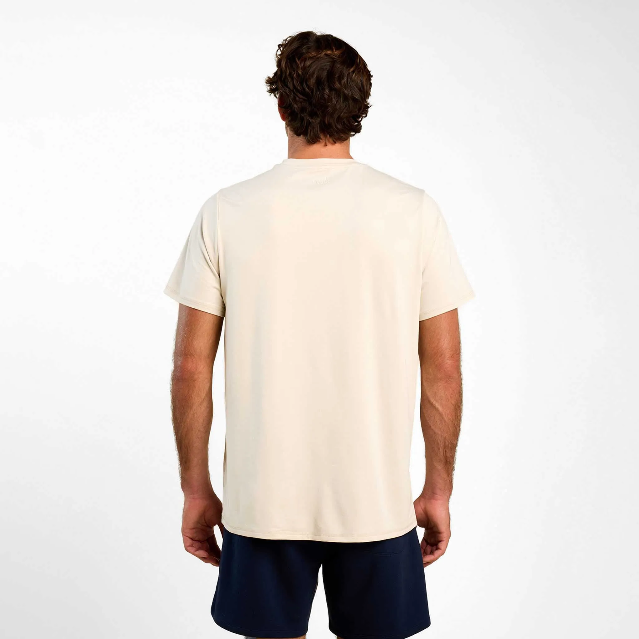 Men's Movement Tee | Linen sold by nuuds product image thumbnail 4