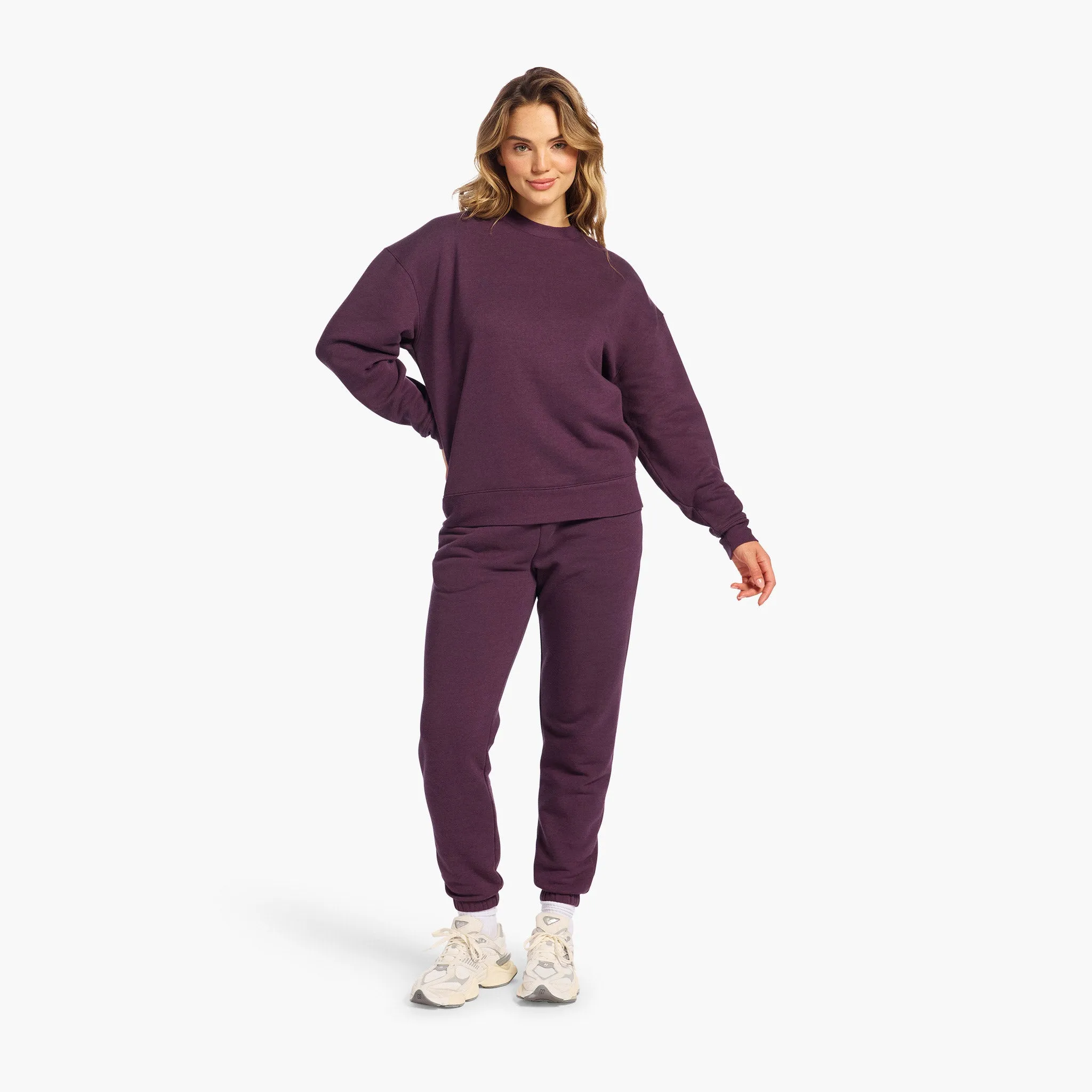 Vintage Fleece Crewneck | Plum sold by nuuds product image thumbnail 2