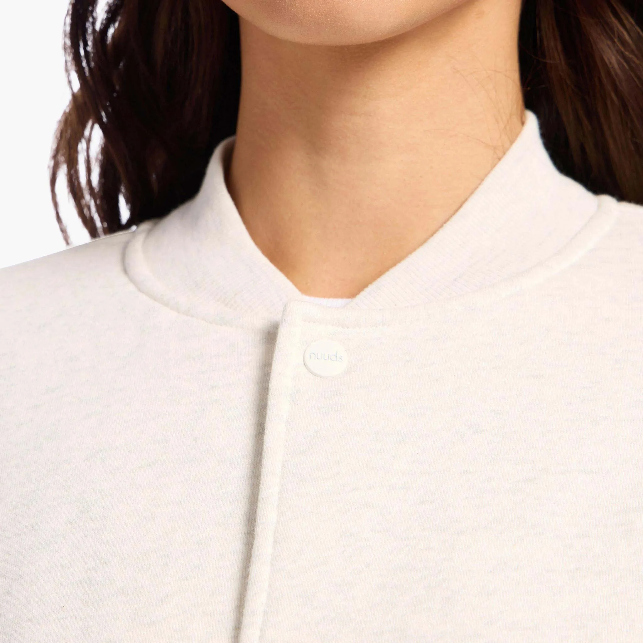 Alumni Jacket | Light Heather Gray sold by nuuds product image thumbnail 5