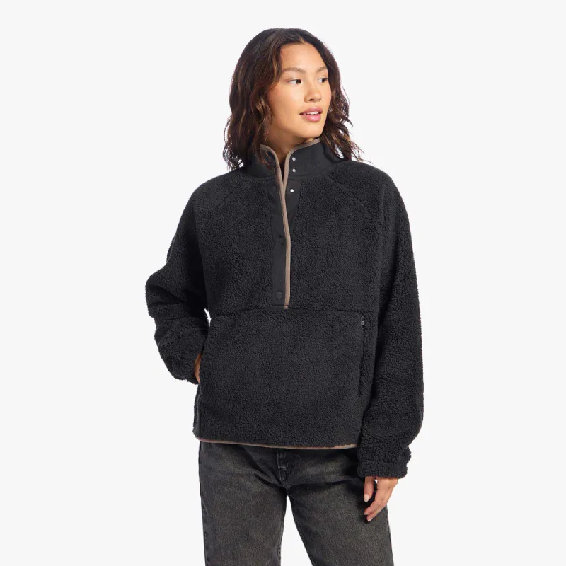 Summit Sherpa Pullover | Black sold by nuuds