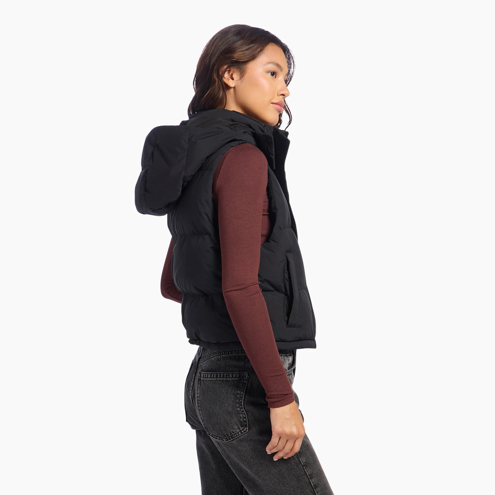 Peak Puffer Vest sold by nuuds product image thumbnail 3