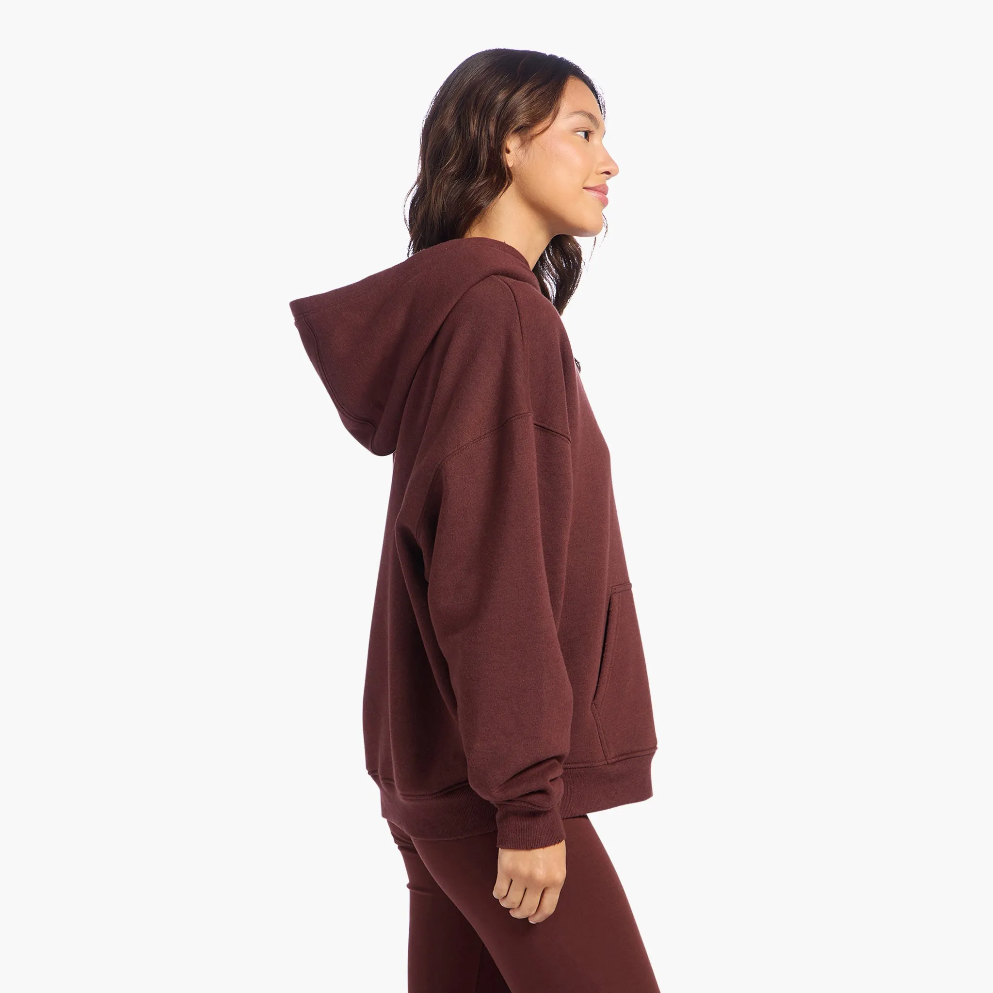 Vintage Fleece Hoodie | Black Cherry sold by nuuds product image thumbnail 3