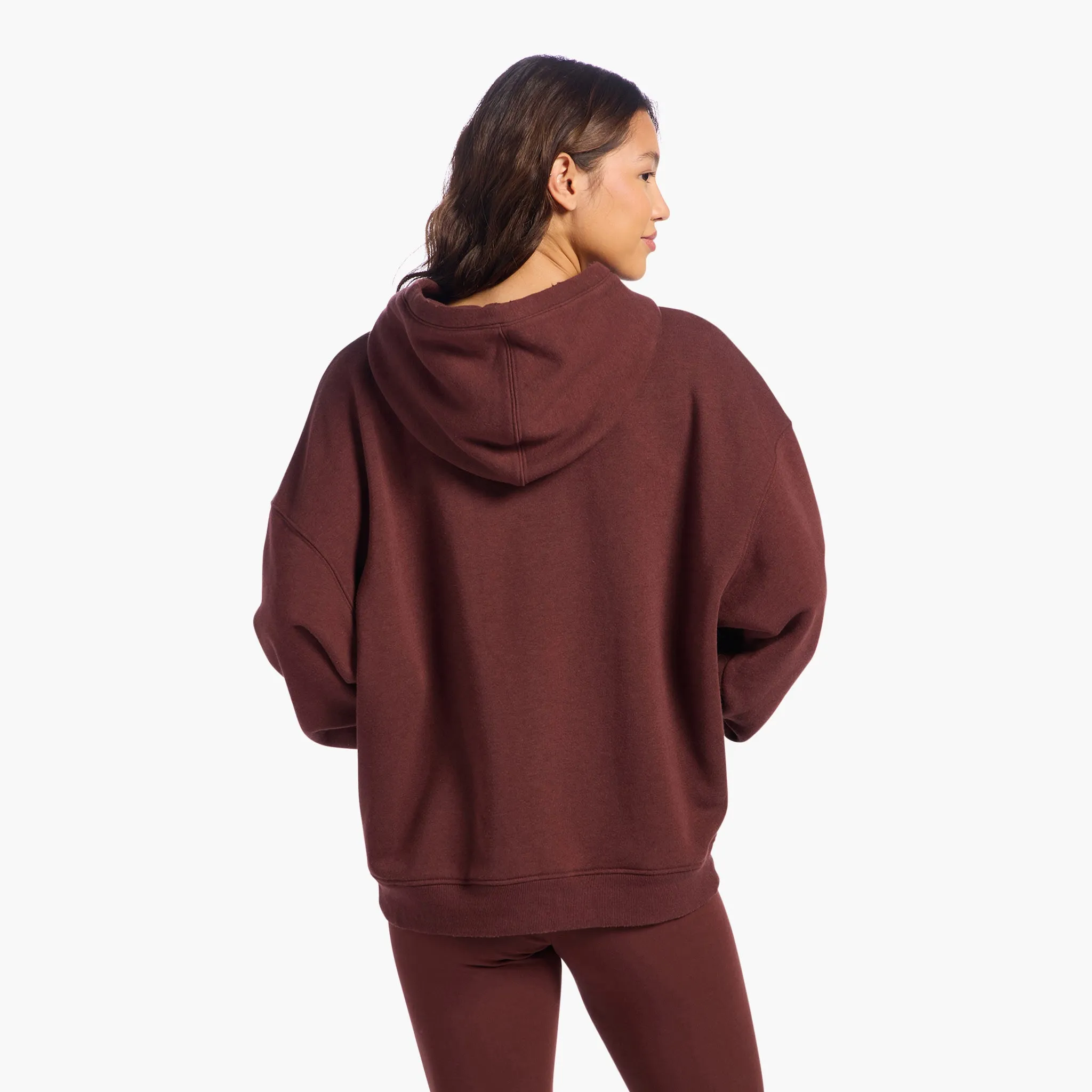 Vintage Fleece Hoodie | Black Cherry sold by nuuds product image thumbnail 4