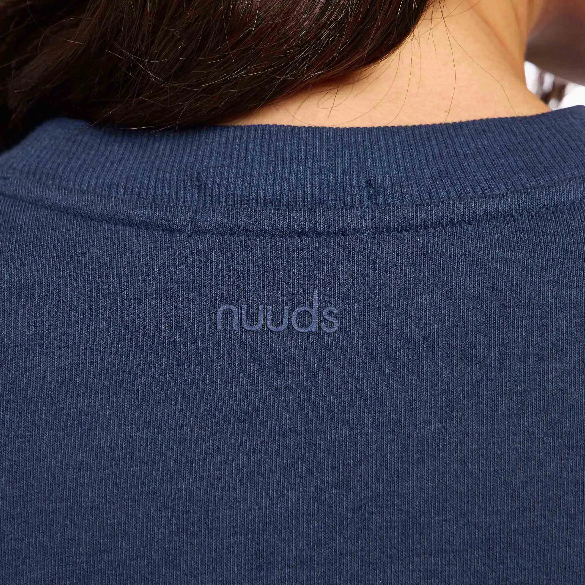 Vintage Fleece Crewneck | Navy sold by nuuds product image thumbnail 5