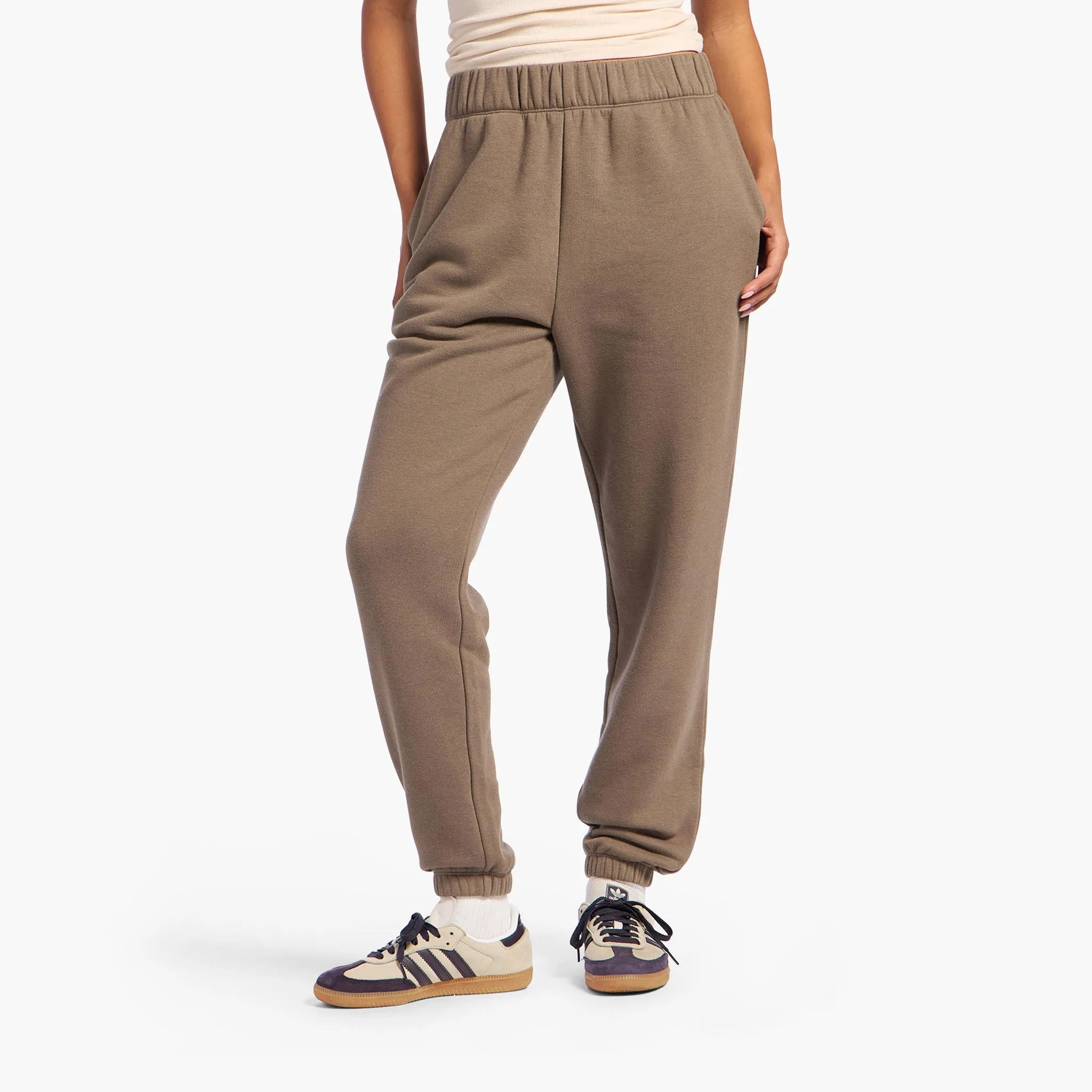 Vintage Fleece Jogger | Mocha sold by nuuds product image thumbnail 2