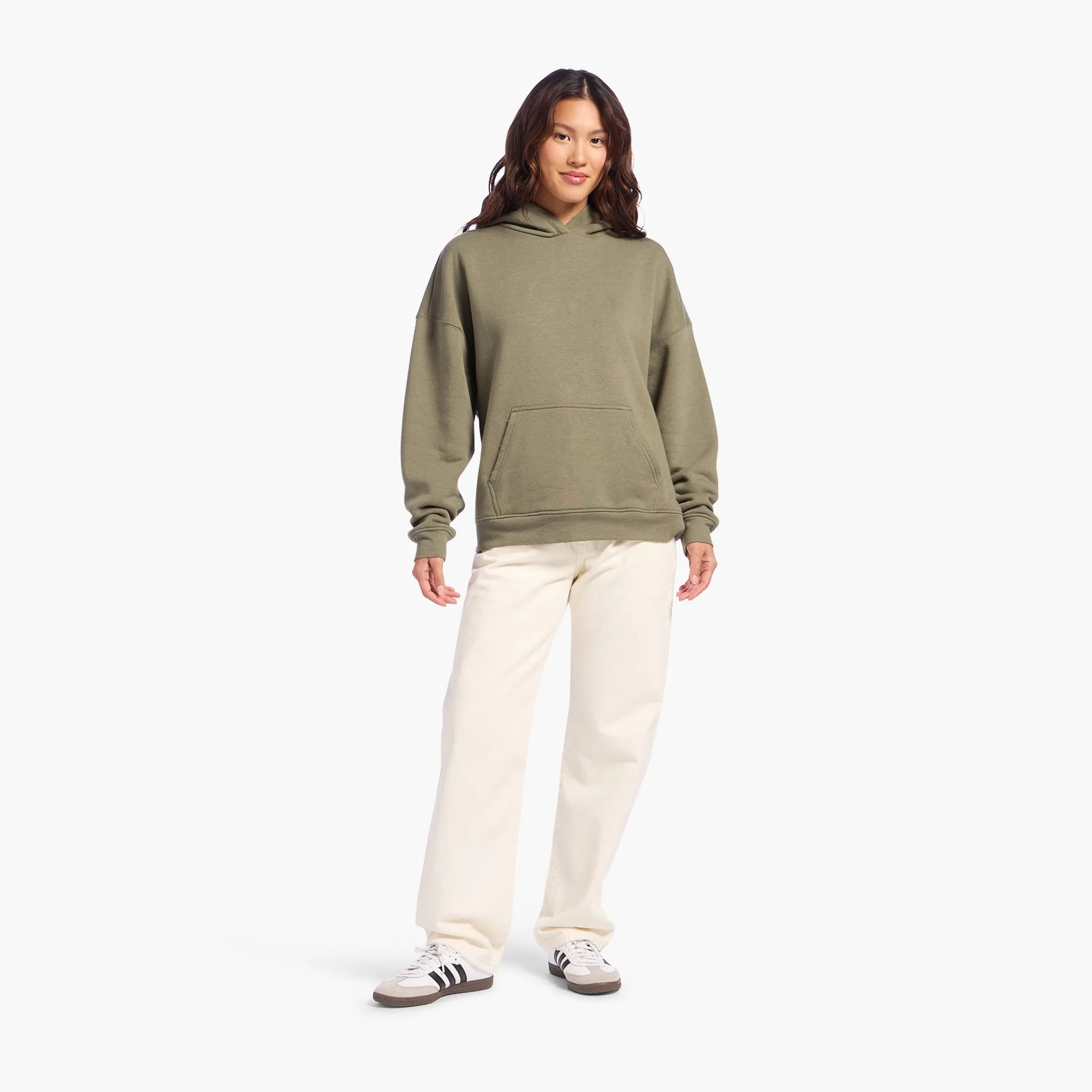 Vintage Fleece Hoodie | Olive sold by nuuds product image thumbnail 2