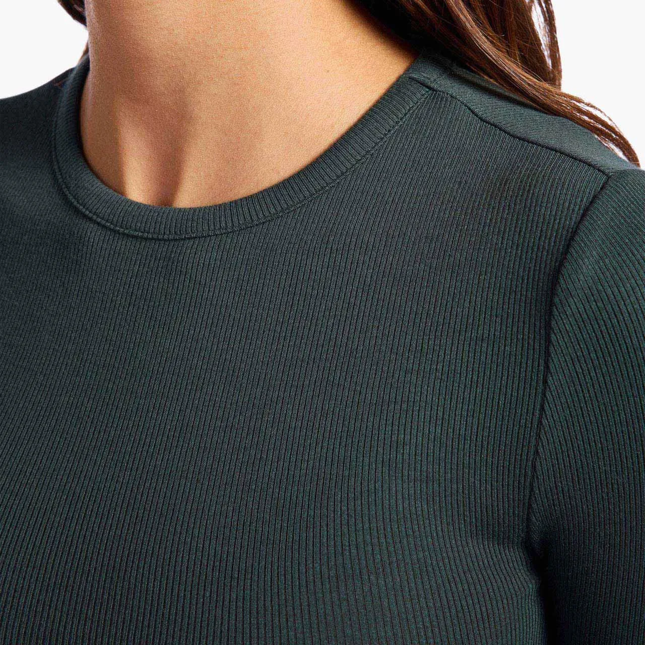 Slinky Rib Long Sleeve Shirt | Alpine sold by nuuds product image thumbnail 5