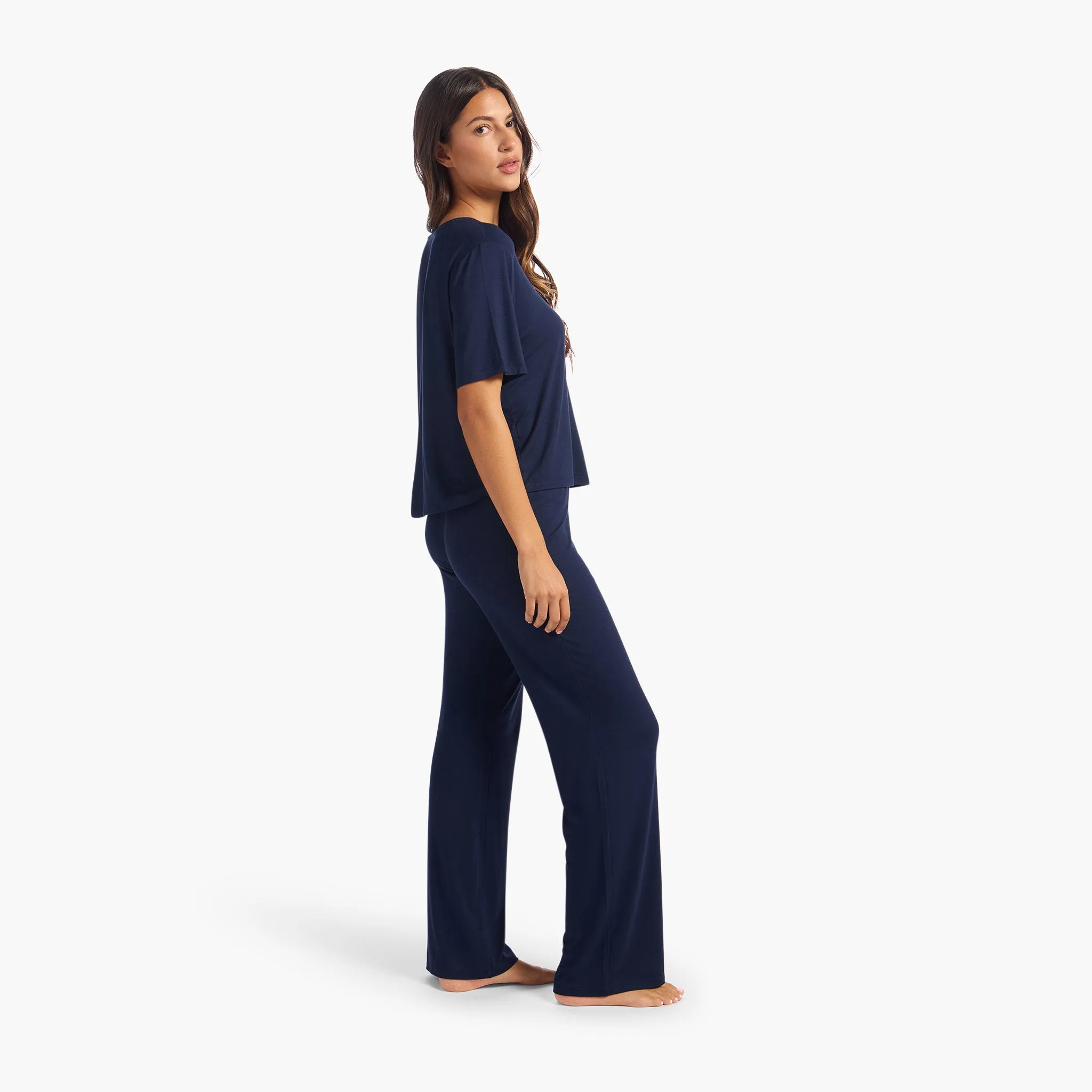 Pajama Set | Navy sold by nuuds product image thumbnail 3