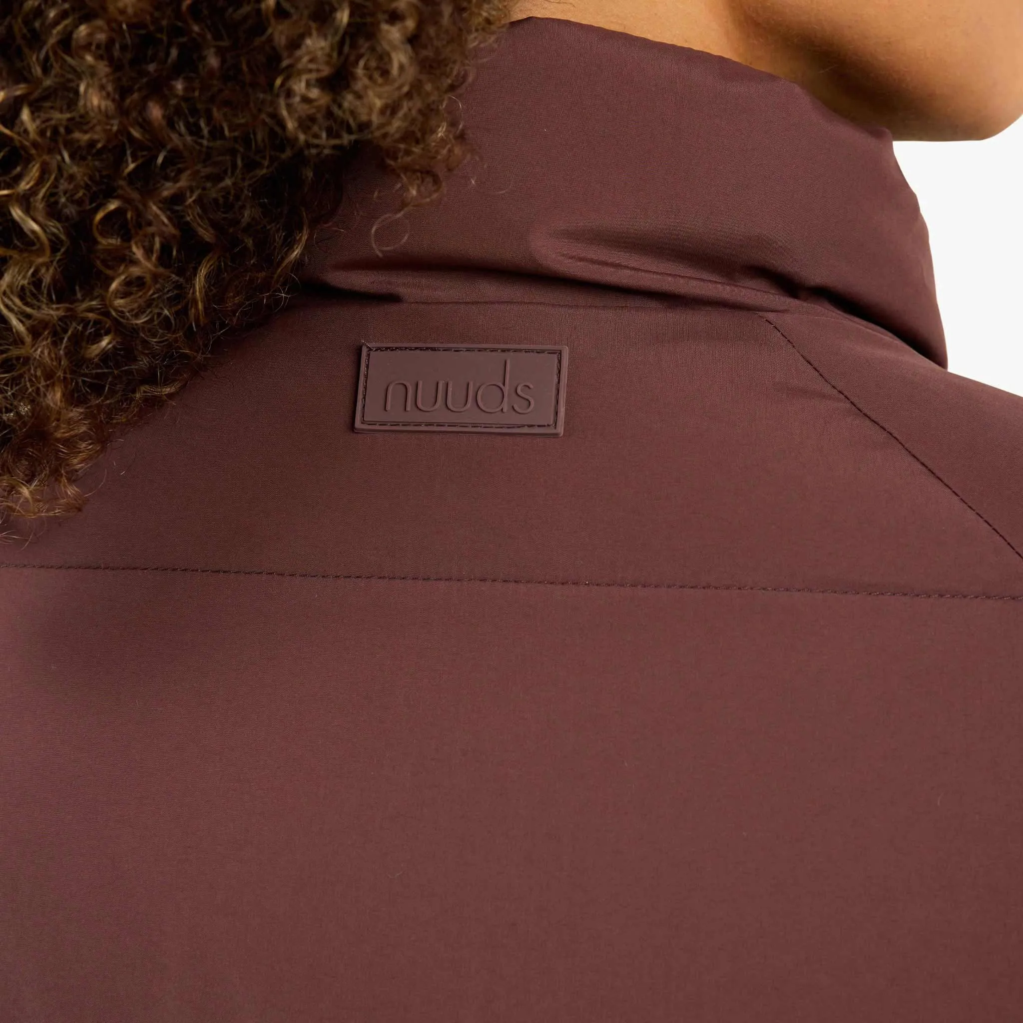 Peak Puffer Jacket | Coffee sold by nuuds product image thumbnail 5