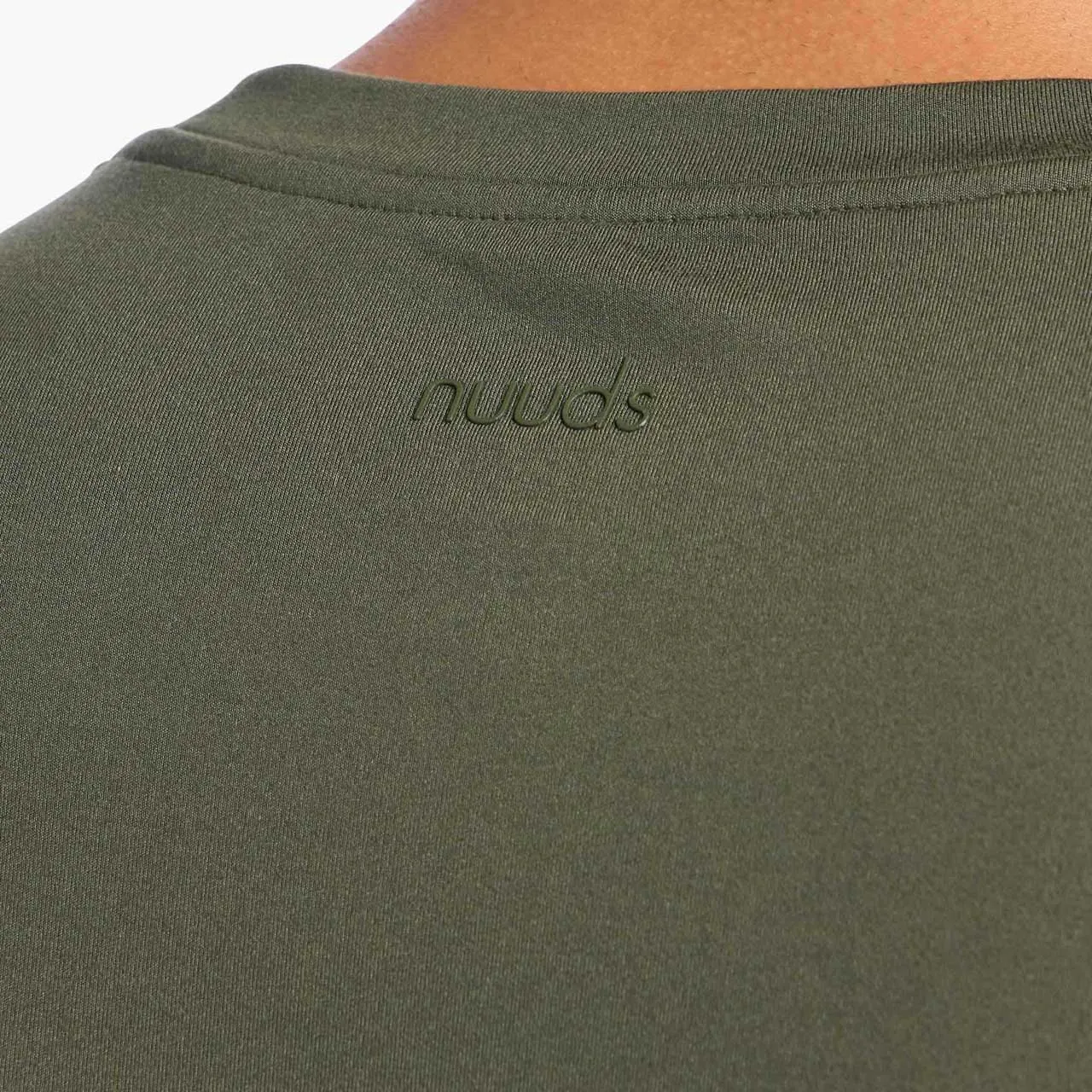 Men's Movement Tee | Olive sold by nuuds product image thumbnail 5