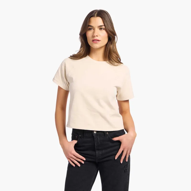 Steady Seamed Tee | Linen sold by nuuds