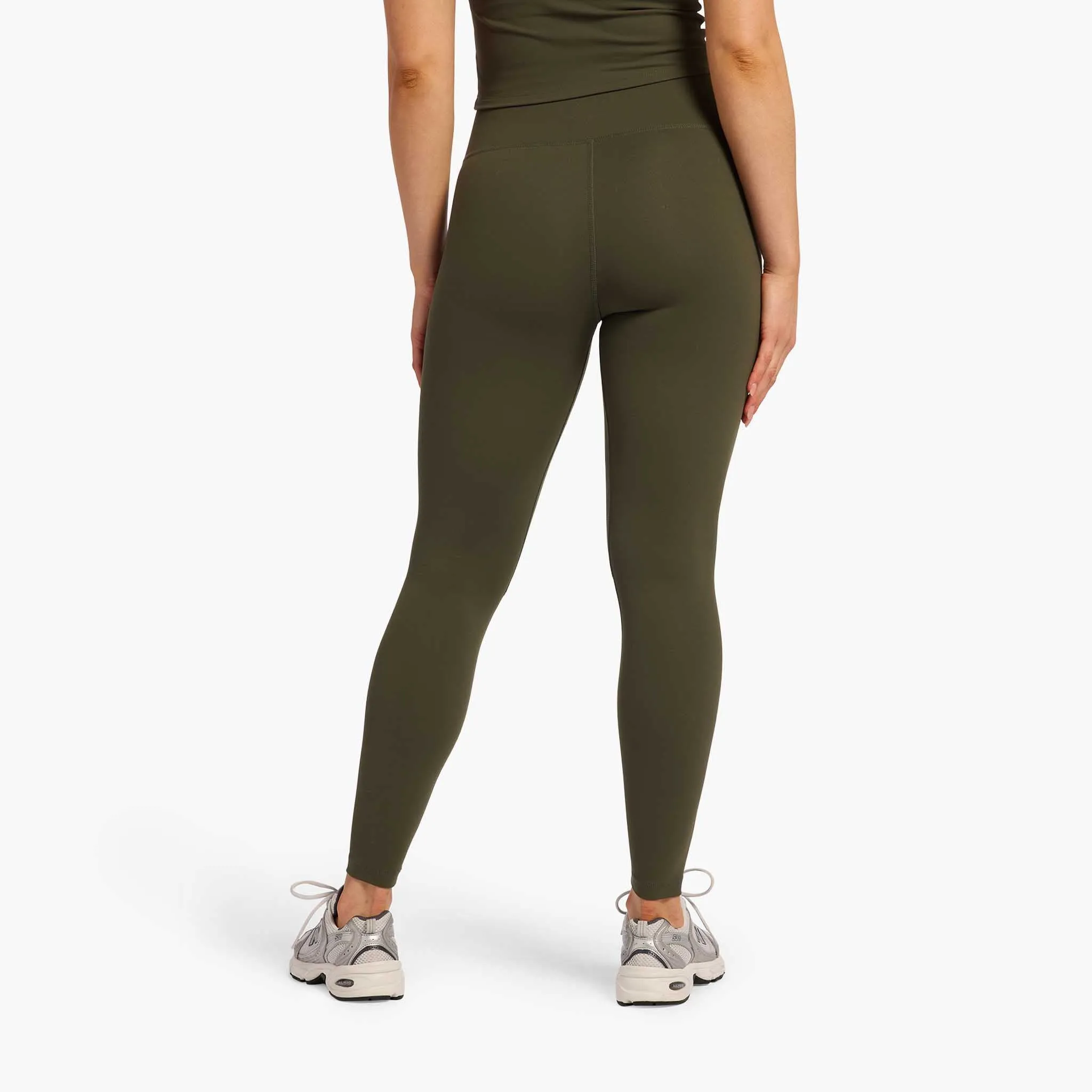 High-Waist Elevate Legging | Olive sold by nuuds product image thumbnail 4