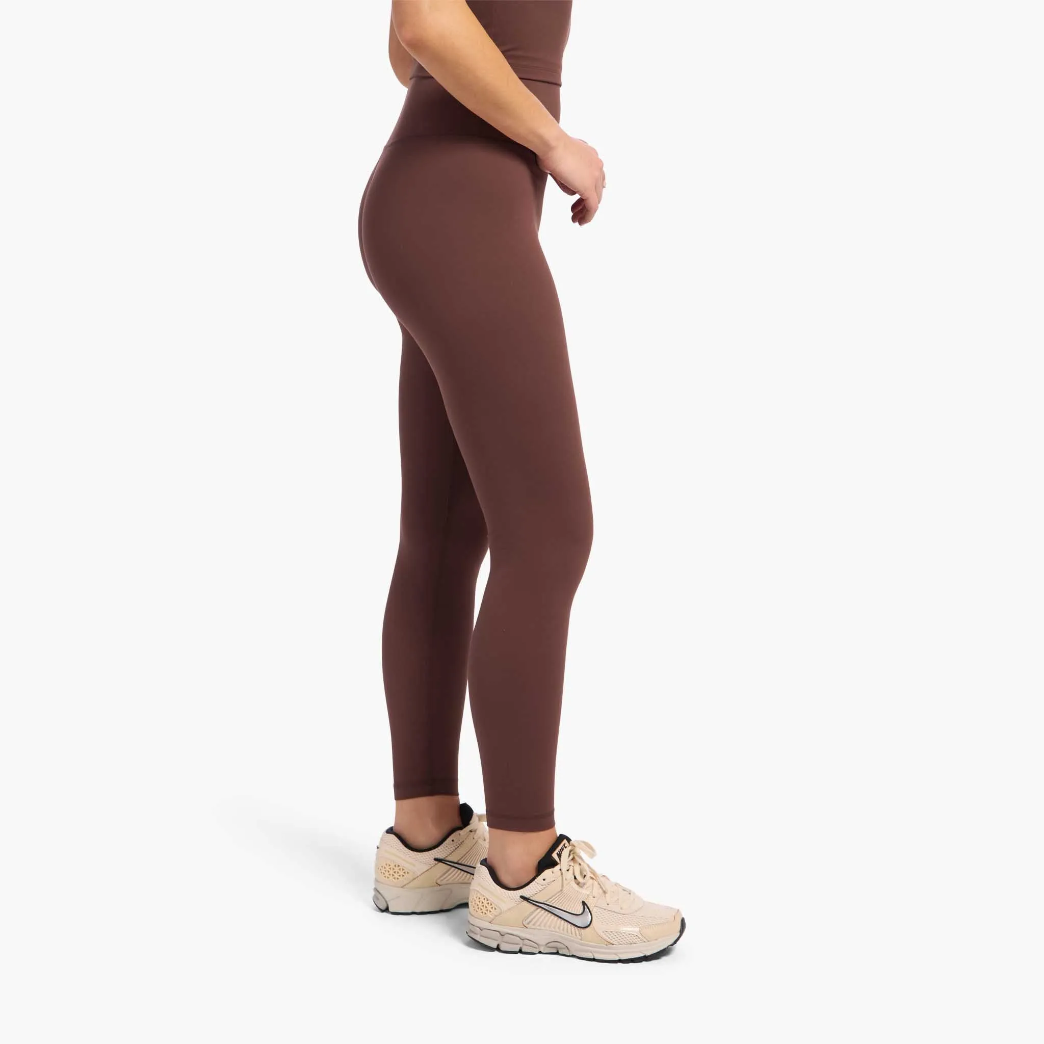 High-Waist Elevate Legging | Coffee sold by nuuds product image thumbnail 3