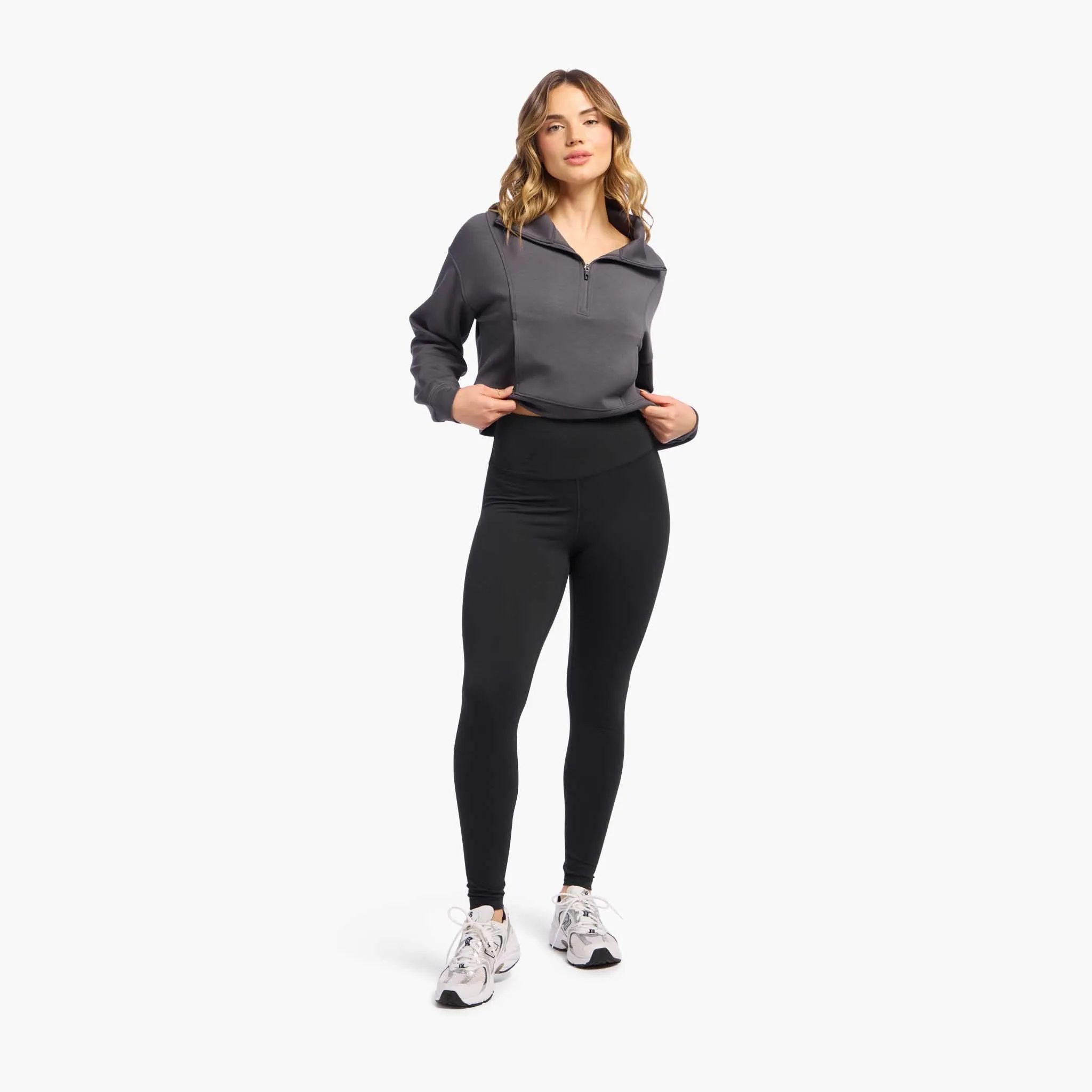 High-Waist Elevate Legging | Black sold by nuuds
