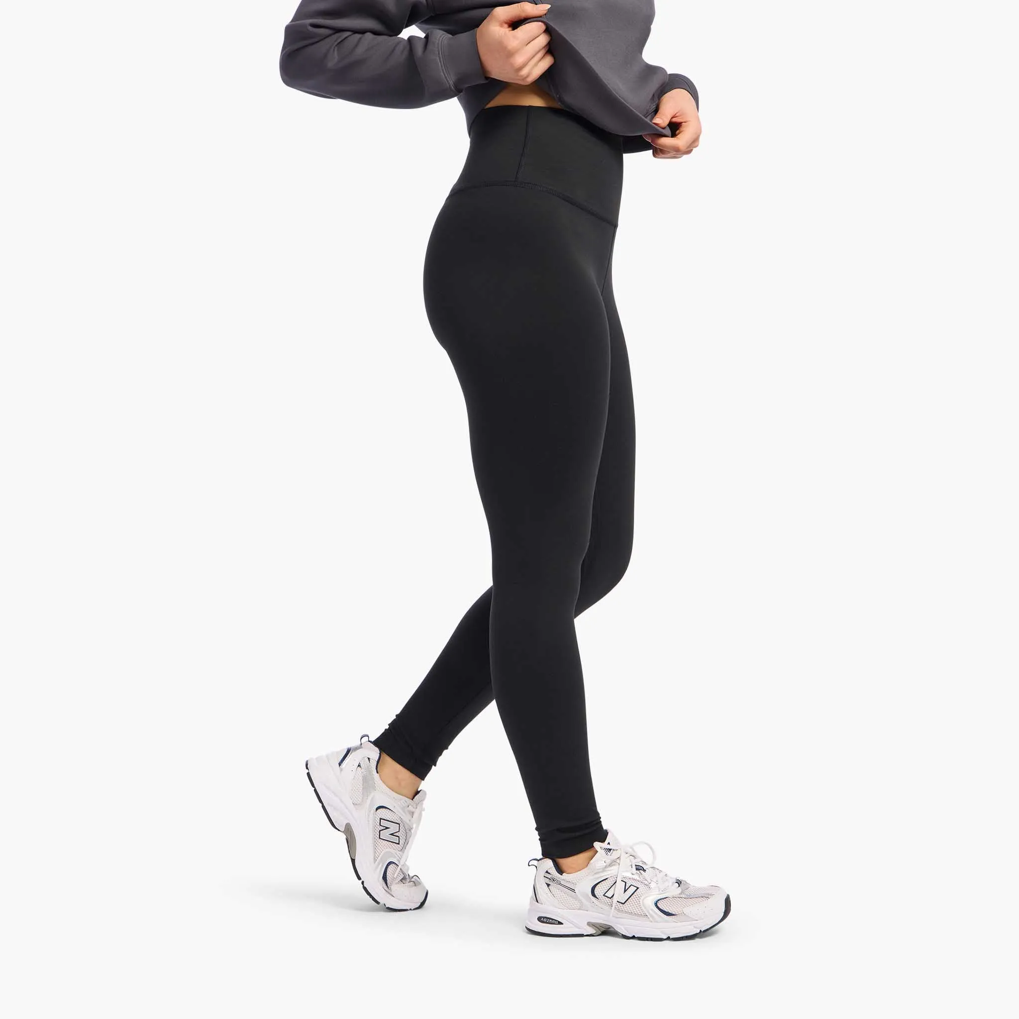 High-Waist Elevate Legging | Black sold by nuuds product image thumbnail 3