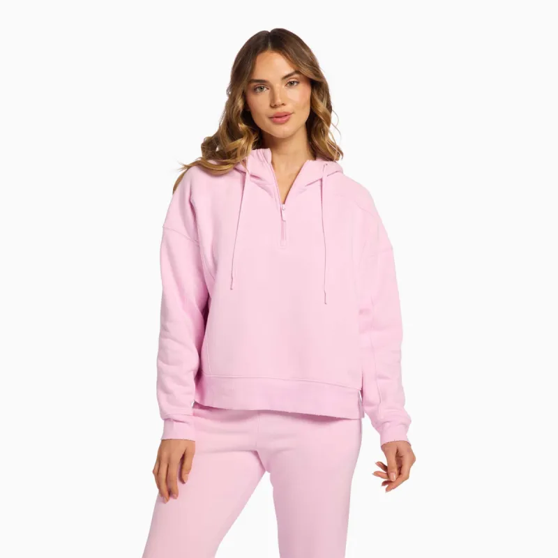 Vintage Fleece Downtime Quarter-Zip | Bon Bon sold by nuuds