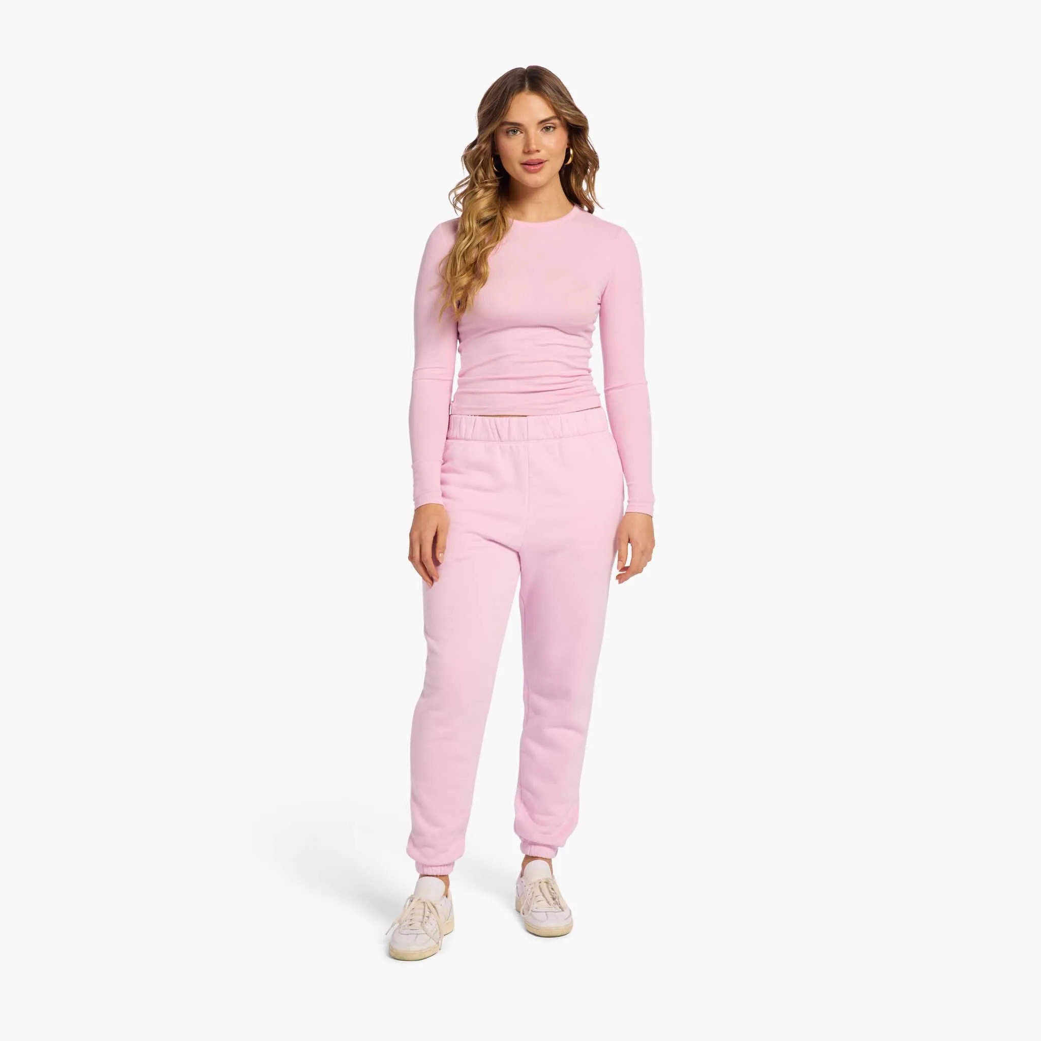 Slinky Rib Long Sleeve Shirt | Bon Bon sold by nuuds product image thumbnail 2