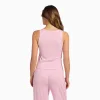 Heart Pointelle Pajama Scoop Tank | Bon Bon sold by nuuds