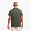 Men's Movement Tee | Darkest Olive sold by nuuds