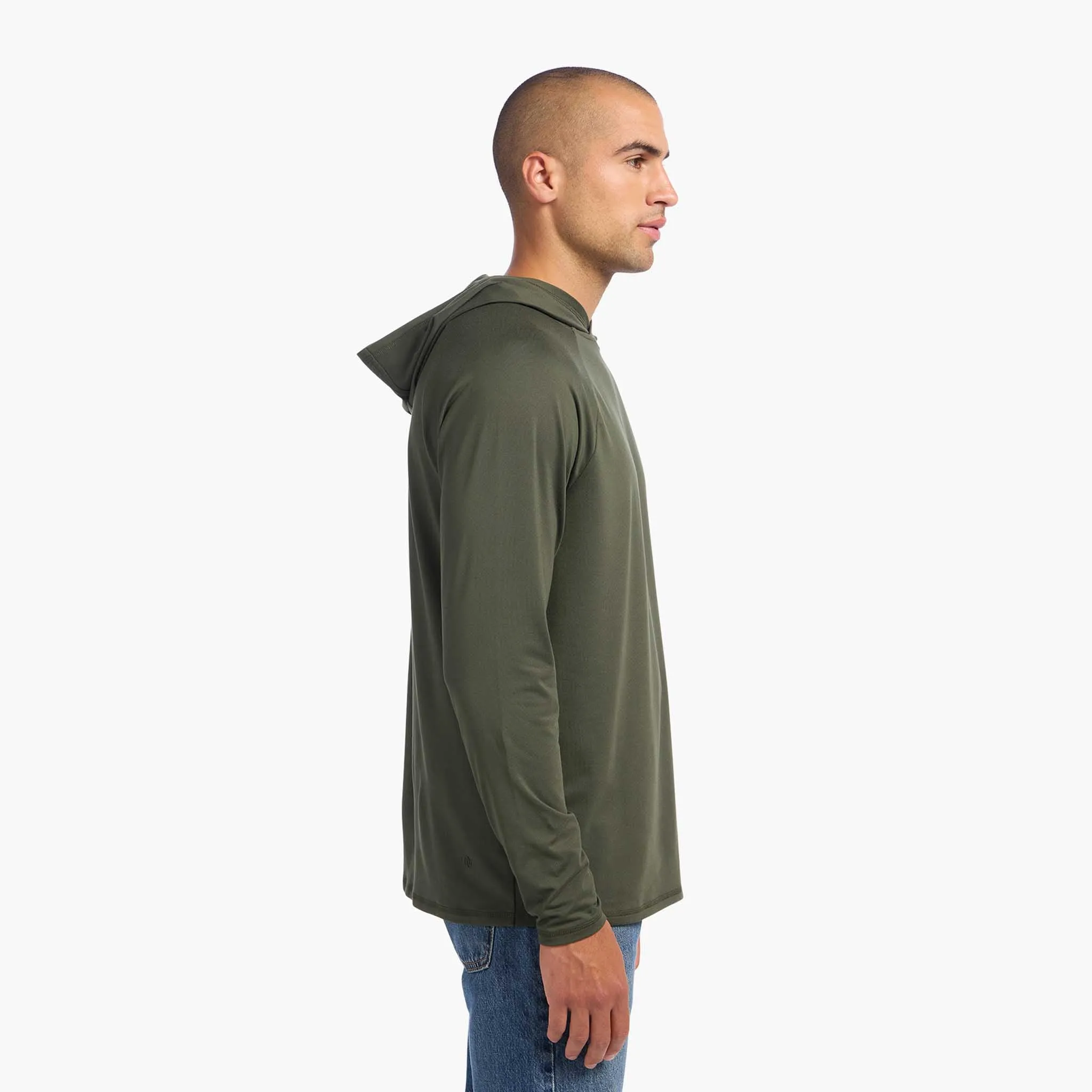 Men's Movement Hoodie | Darkest Olive sold by nuuds product image thumbnail 3