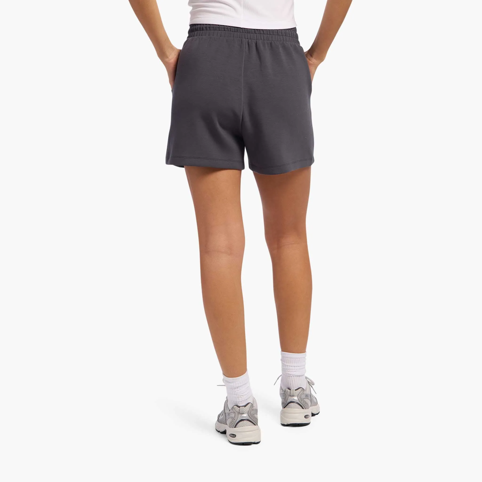 Soft Motion High-Rise Short | Graphite sold by nuuds product image thumbnail 4