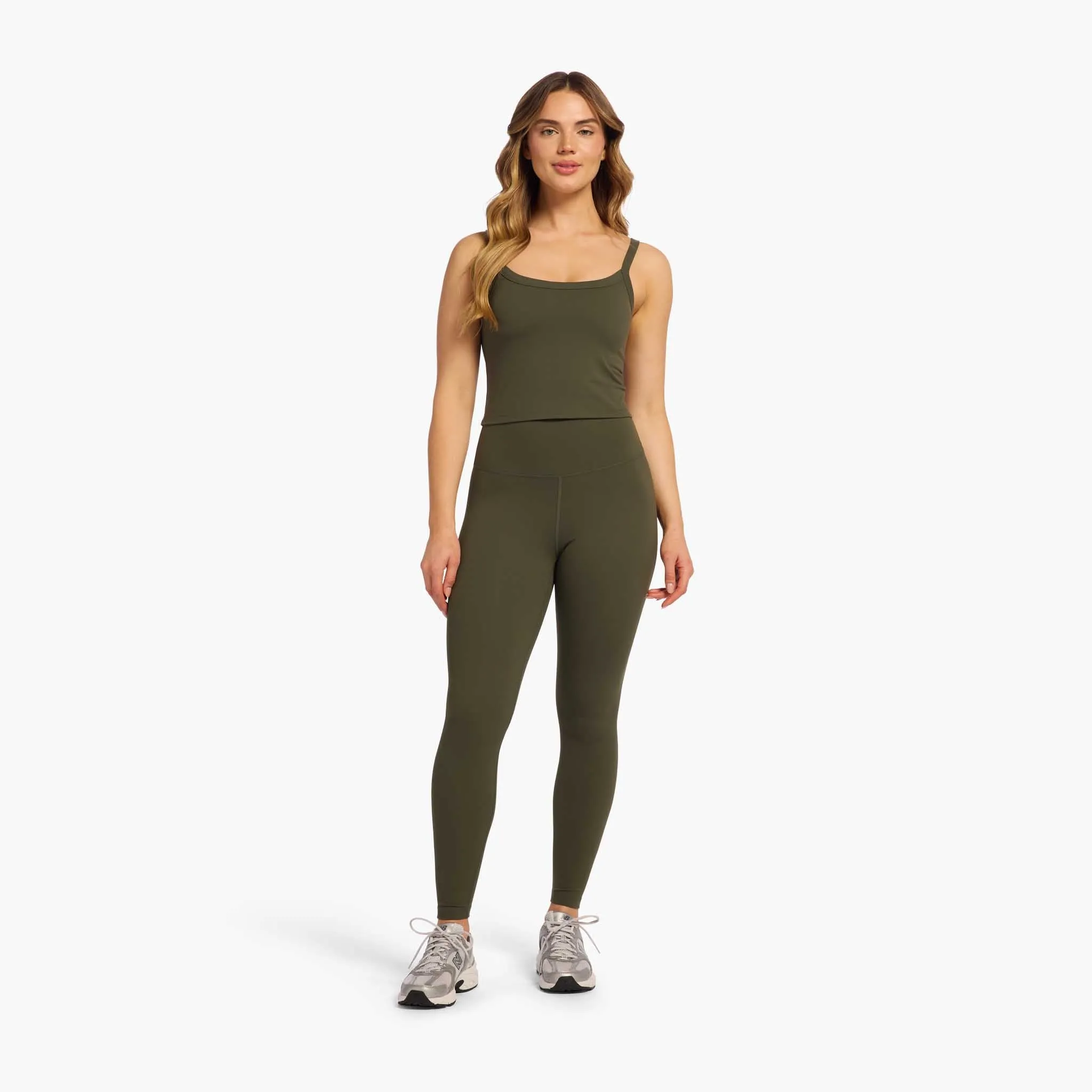 High-Waist Elevate Legging | Darkest Olive sold by nuuds product image thumbnail 2