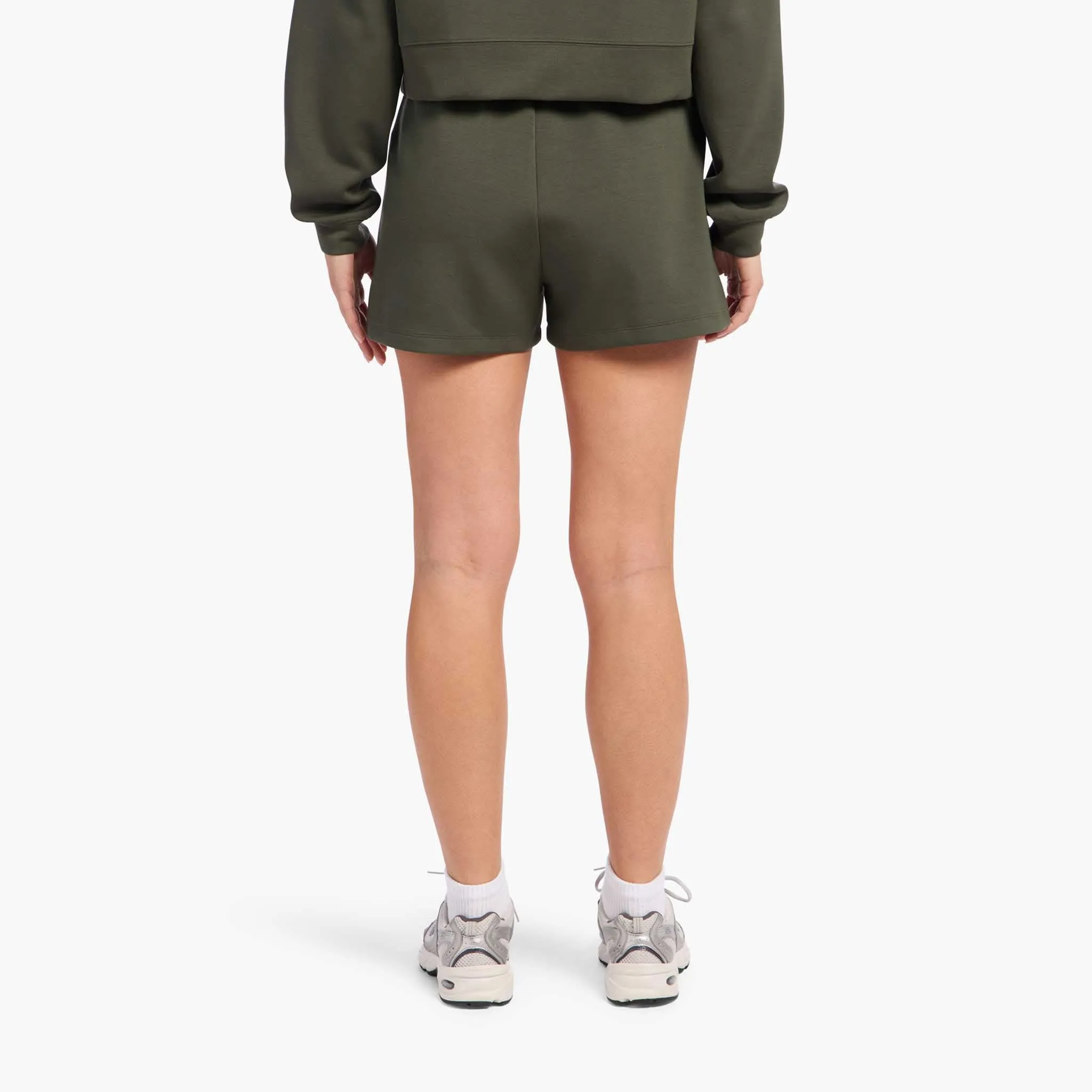 Soft Motion High-Rise Short | Darkest Olive sold by nuuds product image thumbnail 4