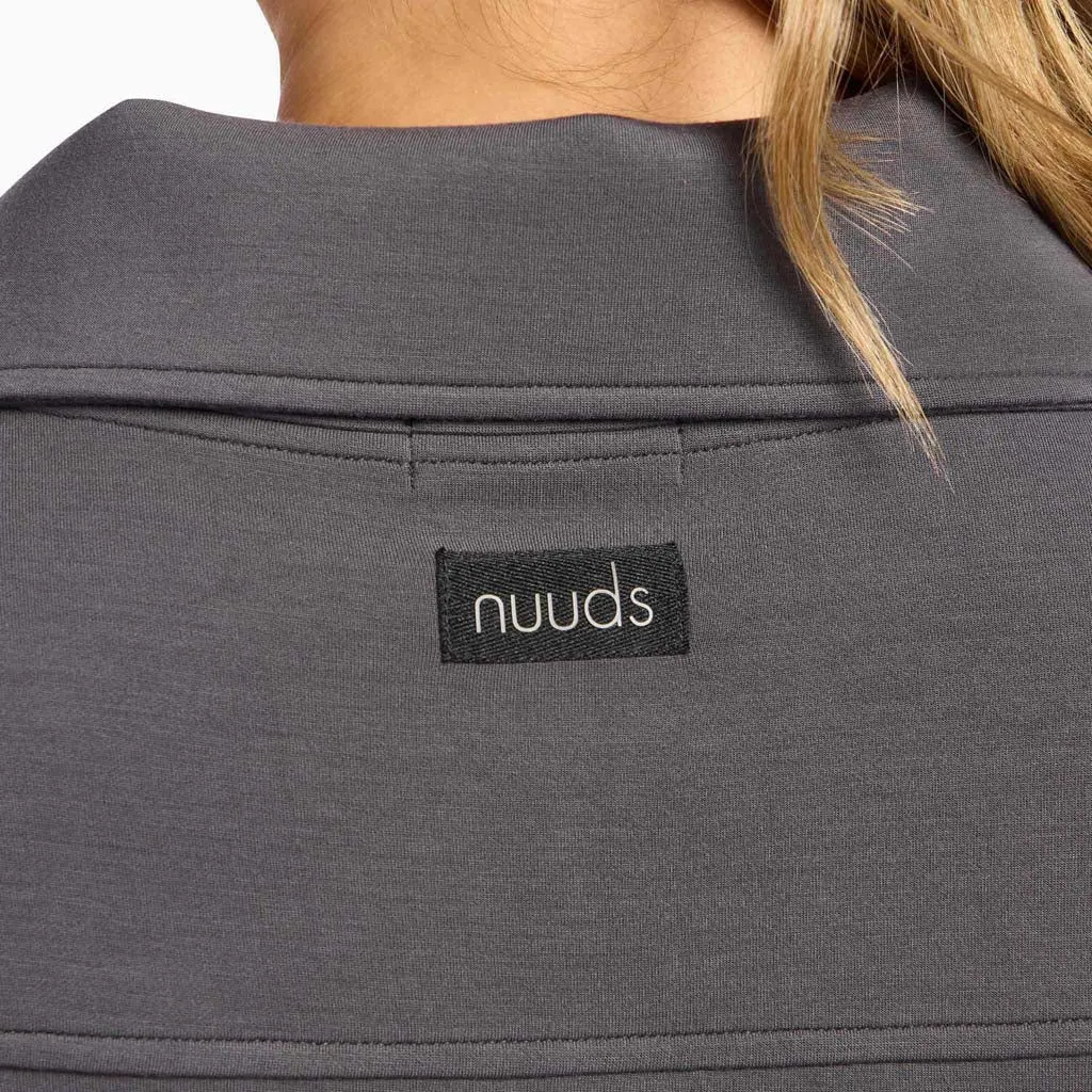 Soft Motion Quarter-Zip | Graphite sold by nuuds product image thumbnail 5