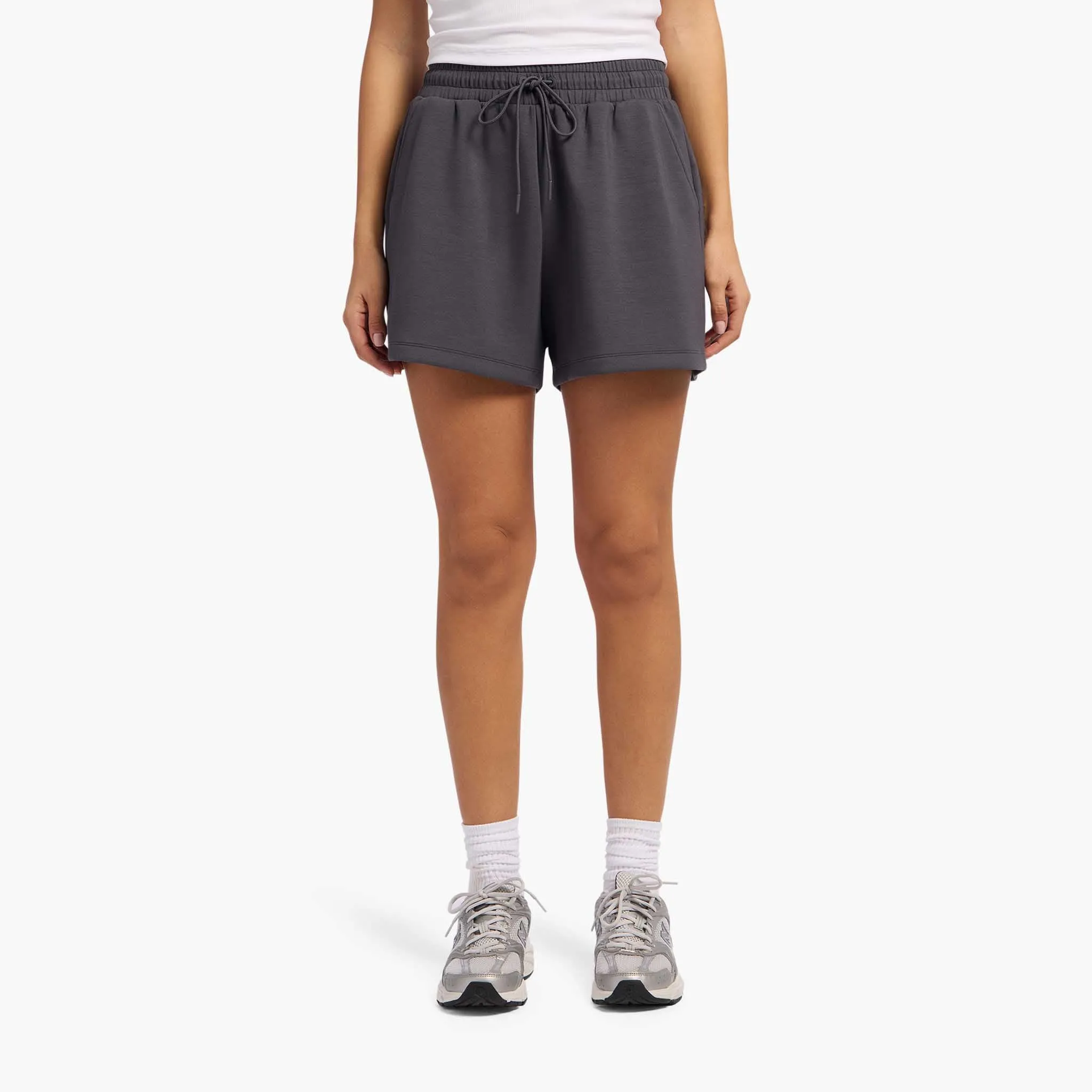 Soft Motion High-Rise Short | Graphite sold by nuuds product image thumbnail 2