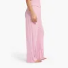 Heart Pointelle Pajama Wide Leg Pant | Bon Bon sold by nuuds