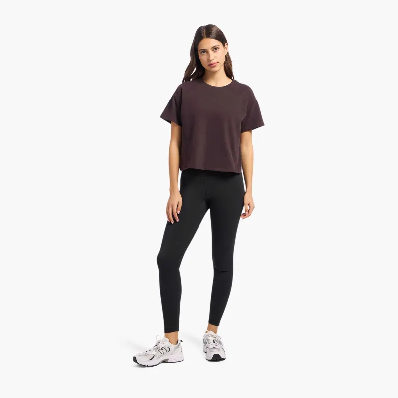 Steady Seamed Tee | Eggplant sold by nuuds