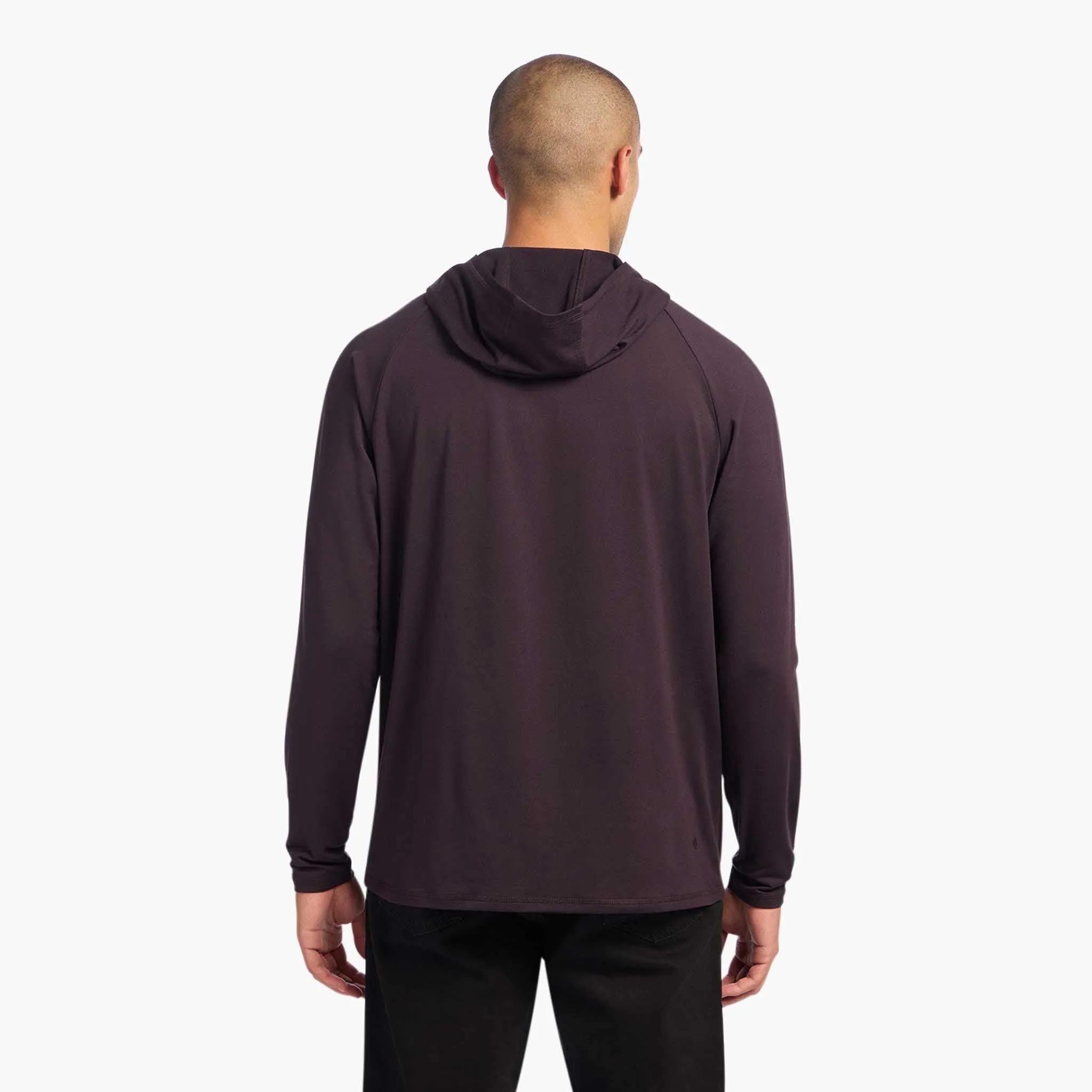 Men's Movement Hoodie | Eggplant sold by nuuds product image thumbnail 4