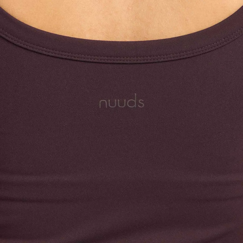 Elevate Scoop Tank | Eggplant sold by nuuds product image thumbnail 5