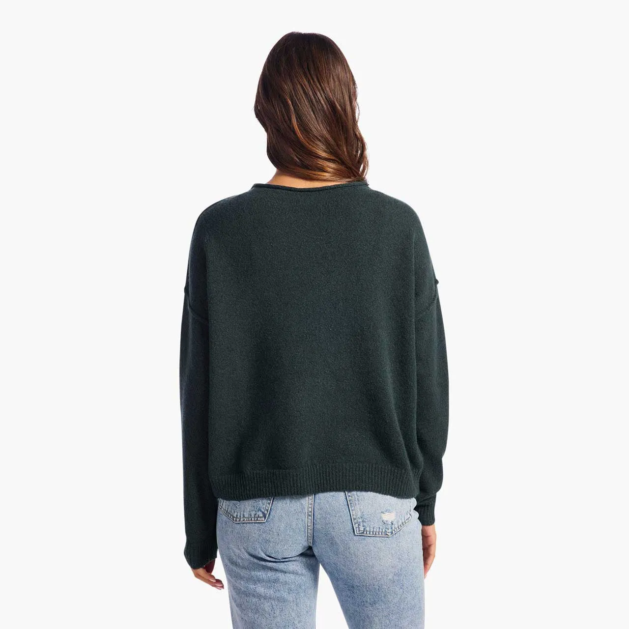 Cozy Knit Mock Neck Sweater | Alpine sold by nuuds product image thumbnail 4