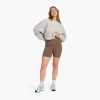 High-Waist Elevate Biker Short | Mocha sold by nuuds