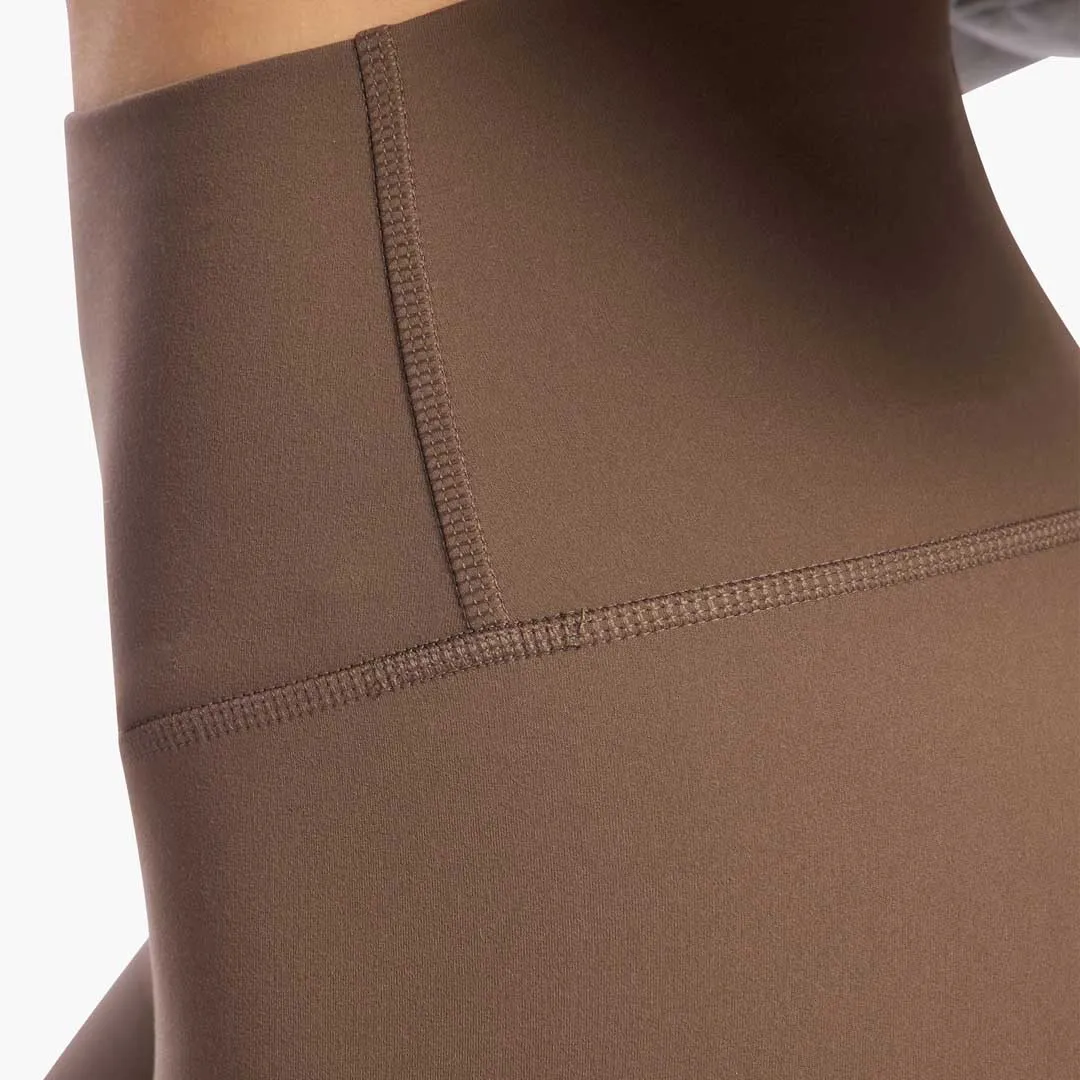 High-Waist Elevate Biker Short | Mocha sold by nuuds product image thumbnail 5