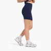 High-Waist Elevate Biker Short | Navy sold by nuuds