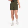 High-Waist Elevate Biker Short | Darkest Olive sold by nuuds
