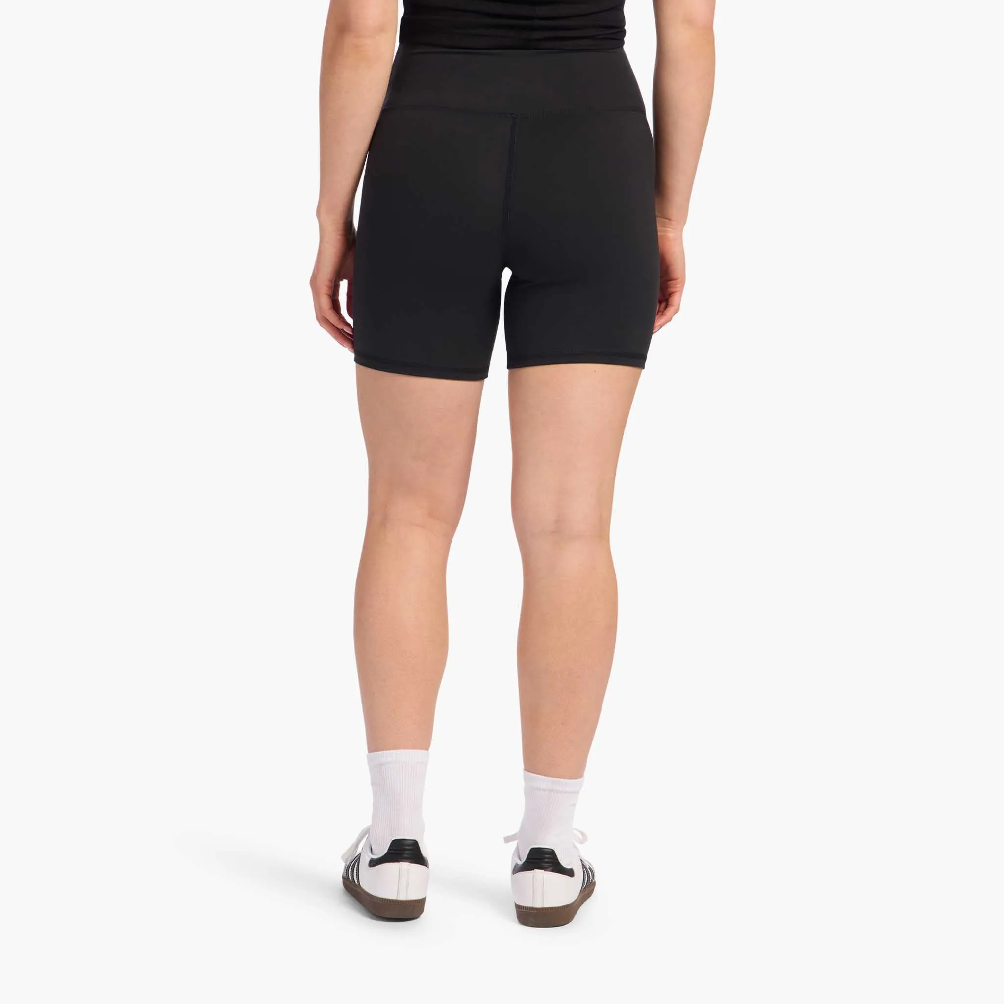 High-Waist Elevate Biker Short | Black sold by nuuds product image thumbnail 4