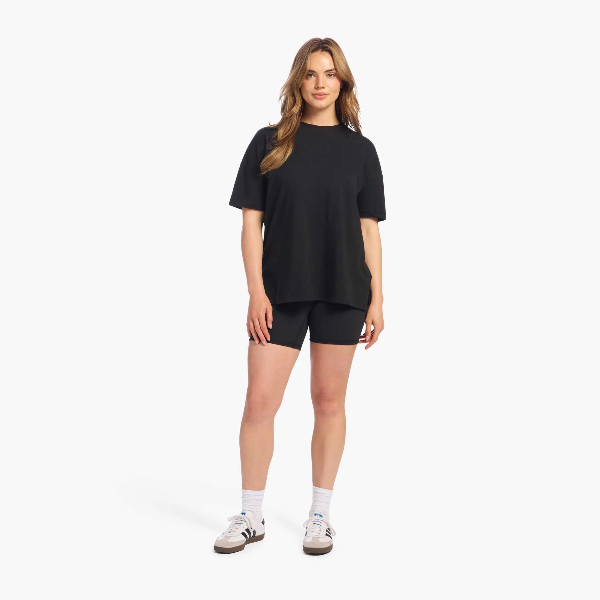 Soft Cotton Oversized Tee | Black sold by nuuds product image thumbnail 2